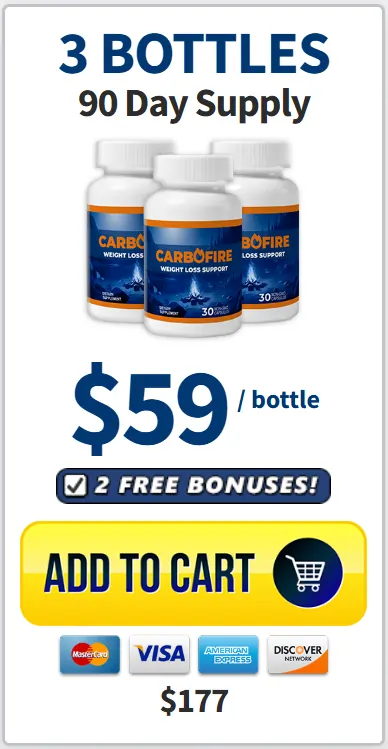 CarboFire 3 bottle price